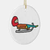 Luge Keramisch Ornament (Rechts)