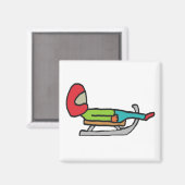 Luge Magneet (Voorkant / Achterkant)