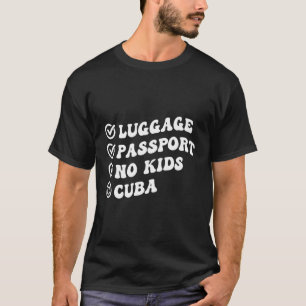 Luge Paspoort Geen Cuba Trip Wavy T-shirt