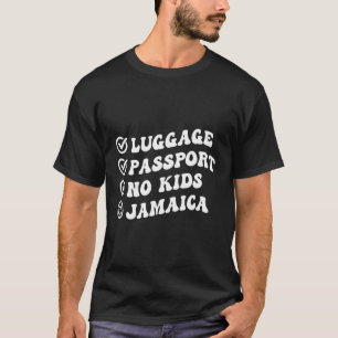 Luge Passport Geen Jamaica Trip Wavy T-shirt