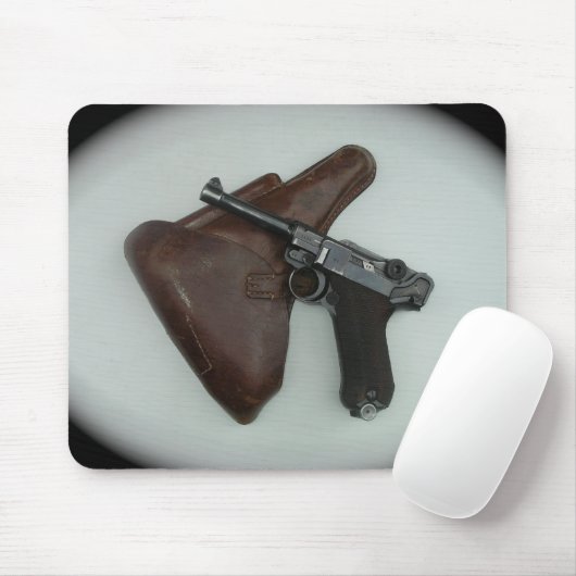 Luger Mousepad Muismat (Met muis)