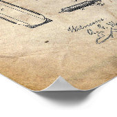 Luger Pistol Parabellum Patent Poster (Hoek)