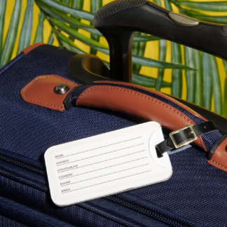 Luggage Tag Bagagelabel