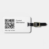 Luggage Tag Bagagelabel (Voorkant horizontaal)