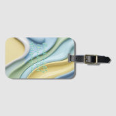 Luggage tag in stylish graphic bagagelabel (Voorkant (horizontaal))