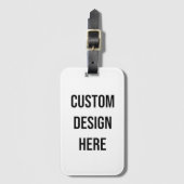 luggage tags custom design bagagelabel (Voorkant (verticaal))