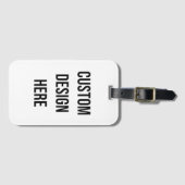 luggage tags custom design bagagelabel (Voorkant (horizontaal))