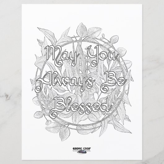 Lughnasadh Blessings Celtic Wicca Colour Paper (Achterkant)