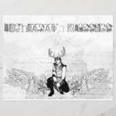 Lughnasadh Blessings Celtic Wicca Colour Paper (Voorkant)