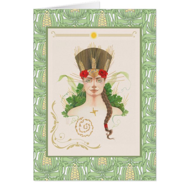 Lughnasadh Goddess Tailtiu (Voorkant)