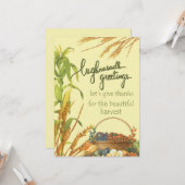 Lughnasadh groeten kaart (Voorkant / Achterkant in situ)
