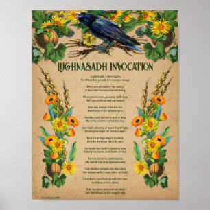 LUGHNASADH-INVOCATIEPRAYER POSTER