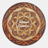 Lughnasadh Party Collectie - -Nordica Ronde Sticker (Voorkant)