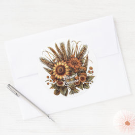 Lughnasadh Party Collectie - -Nordica Ronde Sticker