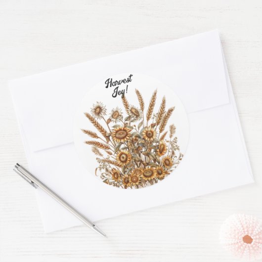 Lughnasadh Party Collectie - -Nordica Ronde Sticker (Envelop)