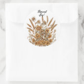 Lughnasadh Party Collectie - -Nordica Ronde Sticker (Tas)