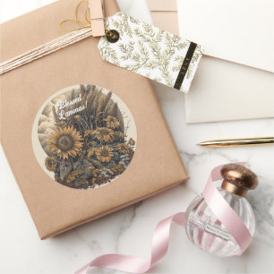 Lughnasadh Party Collectie - -Nordica Ronde Sticker