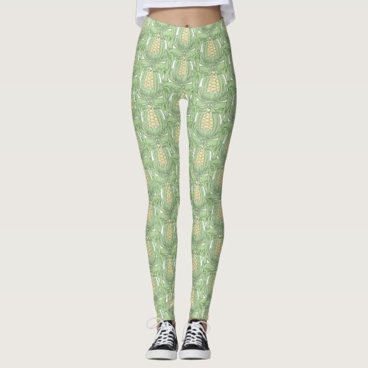 Lughnasadh Sweet Corn Leggings (Voorkant)