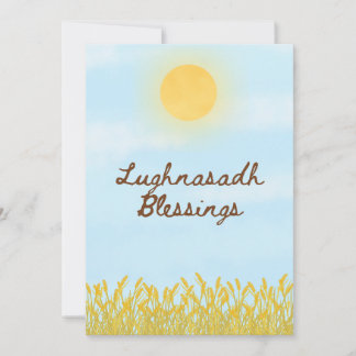 Lughnasadh-Wenskaart Feestdagenkaart
