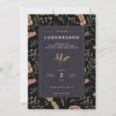 Lughnasadh | Zomer | Uitnodiging voor het Jaarrad (Voorkant)