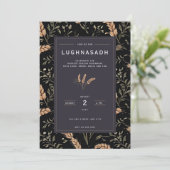 Lughnasadh | Zomer | Uitnodiging voor het Jaarrad (Staand voorkant)