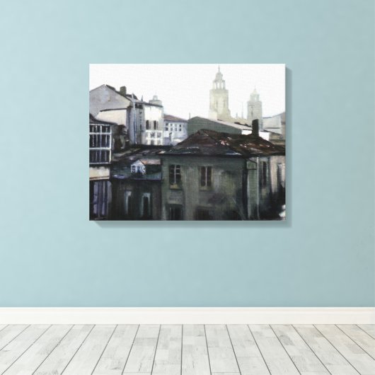 Lugo Canvas Afdruk (Insitu (Houten vloer))