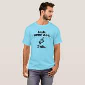 Luh over der t-shirt (Voorkant volledig)
