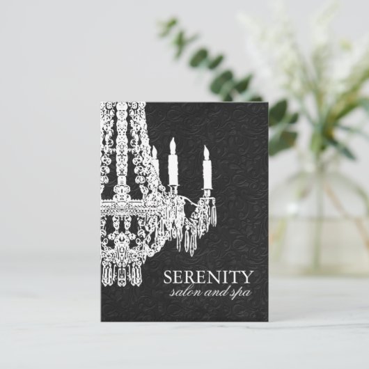 Luhandelier - Adverteren Briefkaart Spa (Staand voorkant)