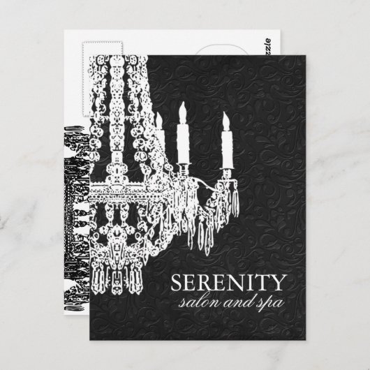 Luhandelier - Adverteren Briefkaart Spa (Voorkant / Achterkant)