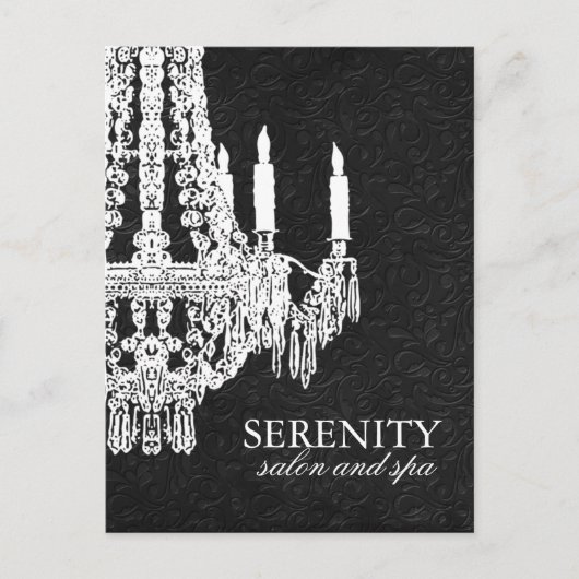 Luhandelier - Adverteren Briefkaart Spa (Voorkant)