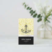 Luhandelier + Baroque damask/pearl + lemon Visitekaartje (Staand voorkant)