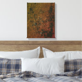 Luhandelier CHANGE COLOR - Wrapped Canvas Afdruk (Insitu (Slaapkamer))