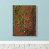 Luhandelier CHANGE COLOR - Wrapped Canvas Afdruk (Insitu (Houten vloer))