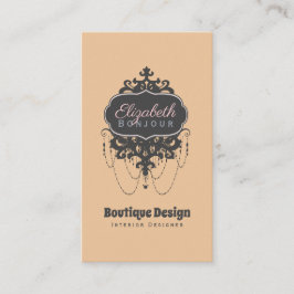 Luhandelier Chic (kleur wijzigen) - Visitekaartje