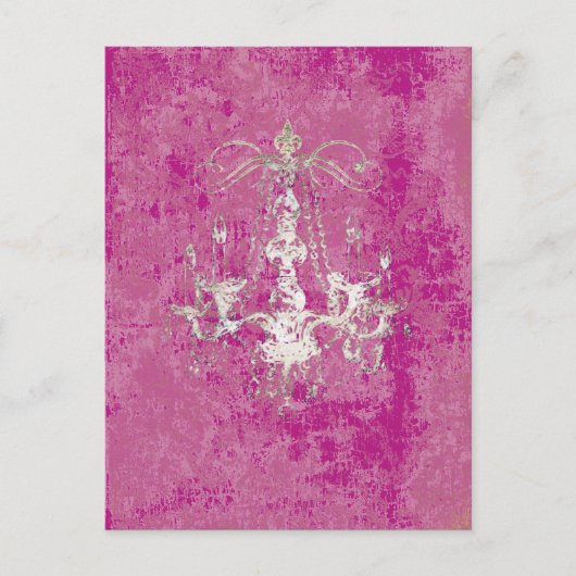 Luhandelier Elegance ~ Briefkaart / Uitnodigingen (Voorkant)