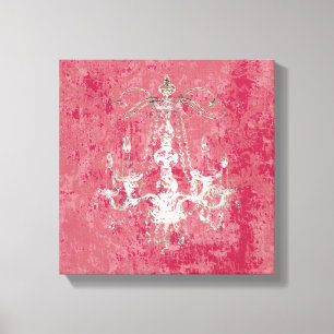 Luhandelier Elegance CHANGE COLOR ~ Wrapped Canvas