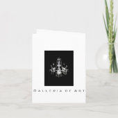 Luhandelier Elegance ~ Kaart / Uitnodigingen (Achterkant)