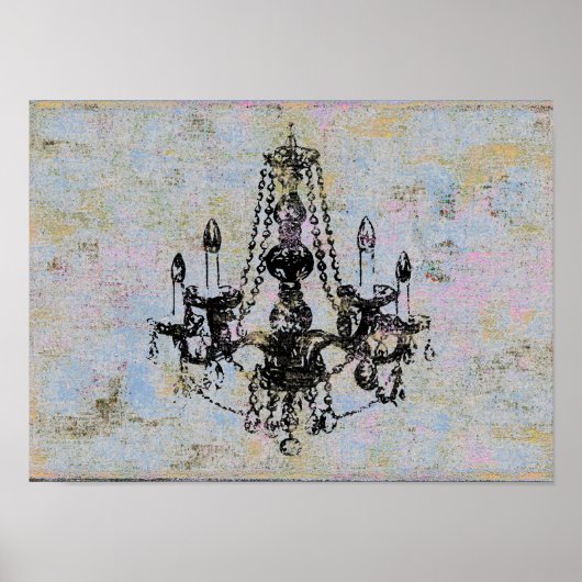 Luhandelier Elegance ~ Print / Poster (Voorkant)