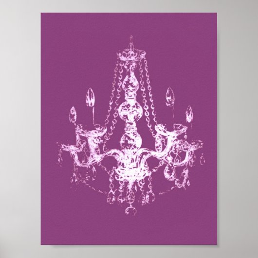 Luhandelier Elegance ~ Print / Poster (Voorkant)