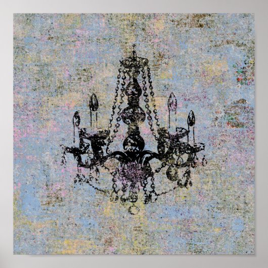 Luhandelier Elegance ~ Print / Poster (Voorkant)