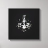 Luhandelier Elegance - Wrapped Canvas (Voorkant)