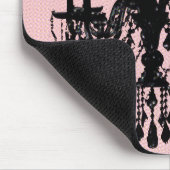 Luhandelier en roze muismat (Hoek)