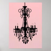 Luhandelier en roze poster (Voorkant)