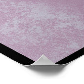 Luhandelier - Paarse Grunge Poster (Hoek)