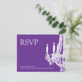 Luhandelier RSVP-kaarten RSVP Kaartje (Staand voorkant)