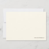 Luhandelier Save the Date Invitation (Achterkant)