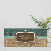 Luhandelier Tanning Salon Gift Certificate Gold (Staand voorkant)