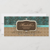 Luhandelier Tanning Salon Gift Certificate Gold (Voorkant)