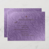 Luhandelier ~ Wedding Reply ~ RSVP-kaarten RSVP Kaartje (Voorkant / Achterkant)
