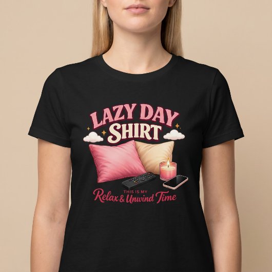 Lui Dag Comfortabel Ontspannen T-shirt